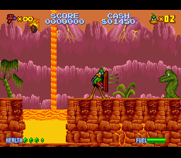 Daffy Duck Marvin Missions screenshot 3 for Super Nintendo